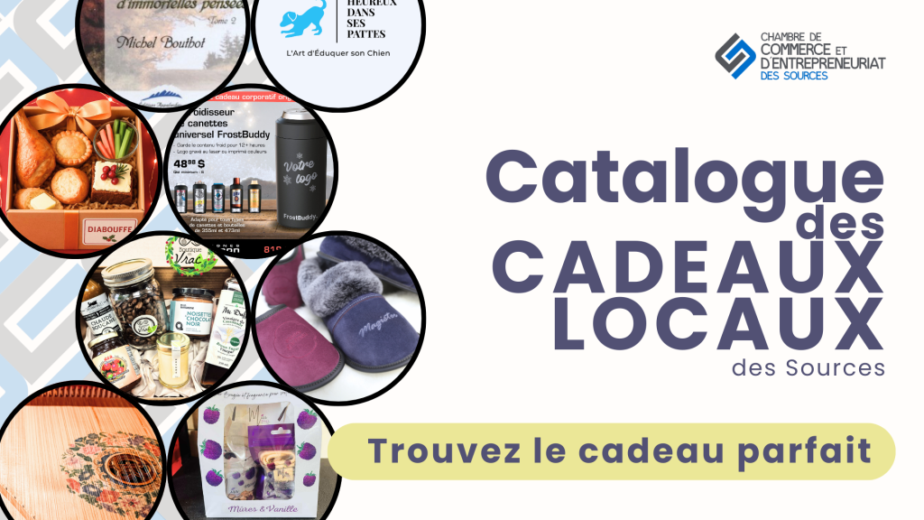 Le Catalogue des cadeaux locaux des Sources